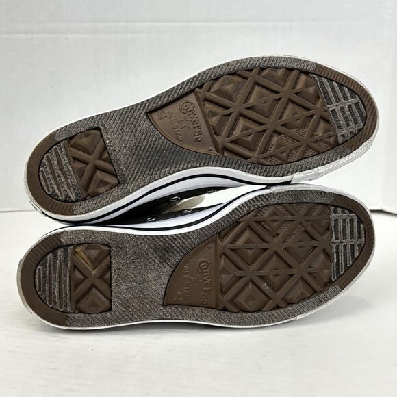 Converse Chuck Taylor All Star Shoes Size Womens 7.5 Gray High Top Classic 1J793 - Picture 5 of 16